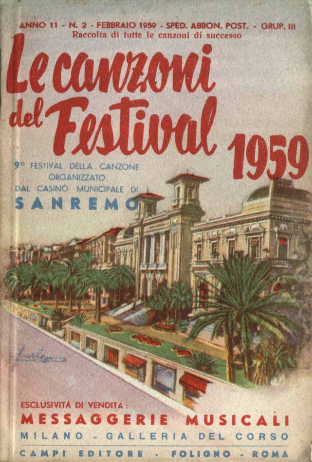 Le Canzoni del Festival 1959